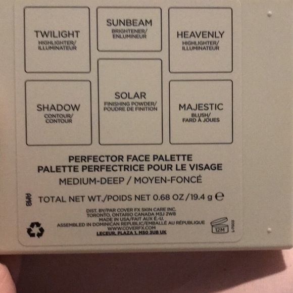 Coverfx face palette - Picture 2 of 2